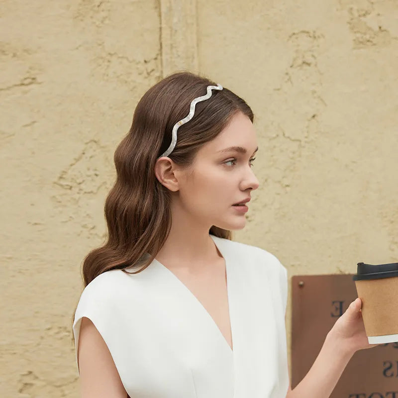 Yara Wavy Headband - EVITA PERONI OFFICIAL