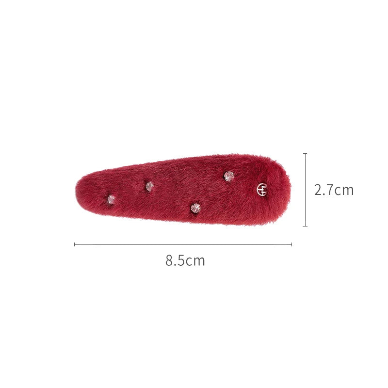 Felicia Crimson Radiance Snap Clip - EVITA PERONI OFFICIAL