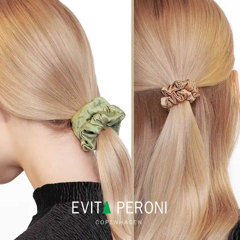 Silvia Silk Small Scrunchies - EVITA PERONI OFFICIAL