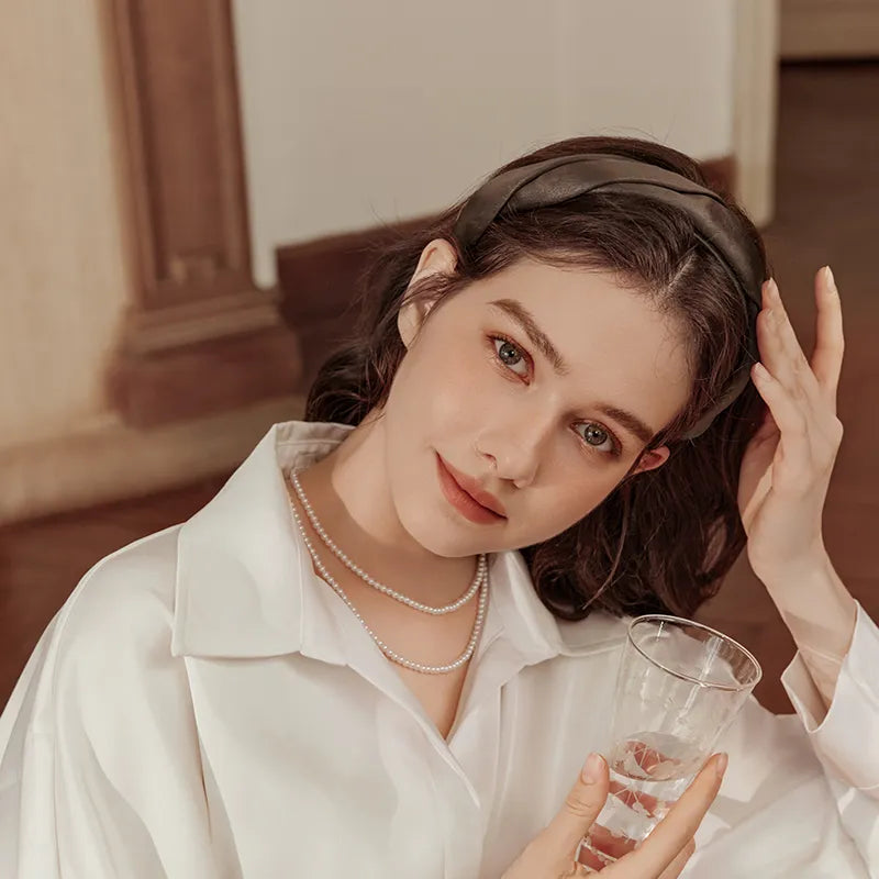 Ethel Wide Headband - EVITA PERONI OFFICIAL