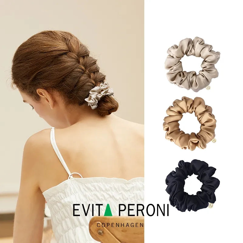 Classic Silk Medium Scrunchies - EVITA PERONI OFFICIAL