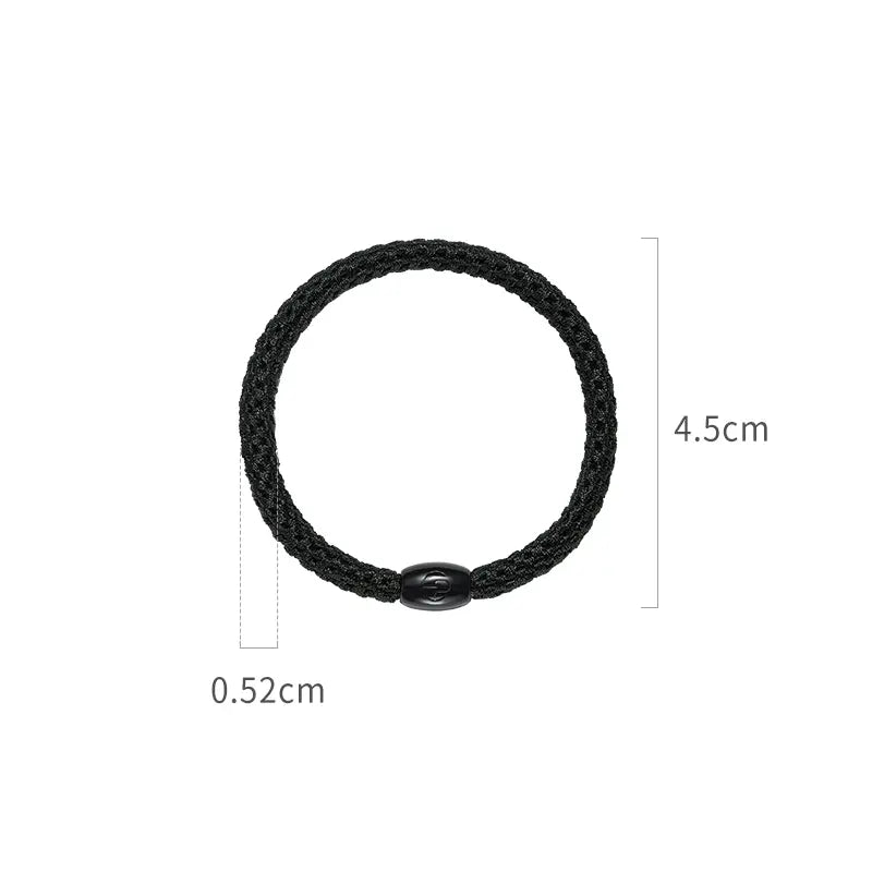 Roxanne Thin Hair Tie Ponytail Holder Pony Elastic(12 pcs) - EVITA PERONI OFFICIAL