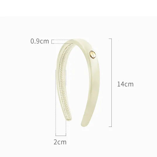 Mina Mulberry Silk Wide Headband - EVITA PERONI OFFICIAL