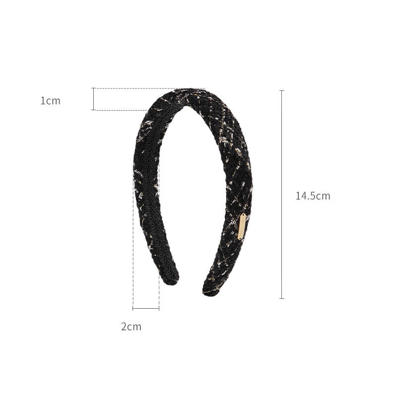 Bonny Wide Headband - EVITA PERONI OFFICIAL
