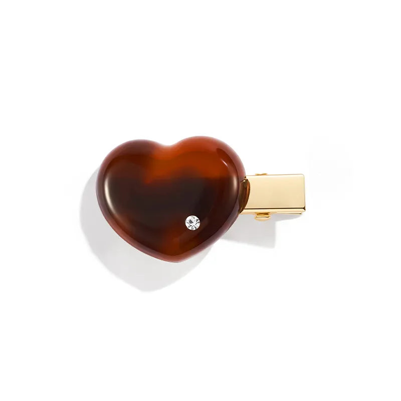 Chocolate Fantasia Juniper Pelican Jaw Clip - EVITA PERONI OFFICIAL