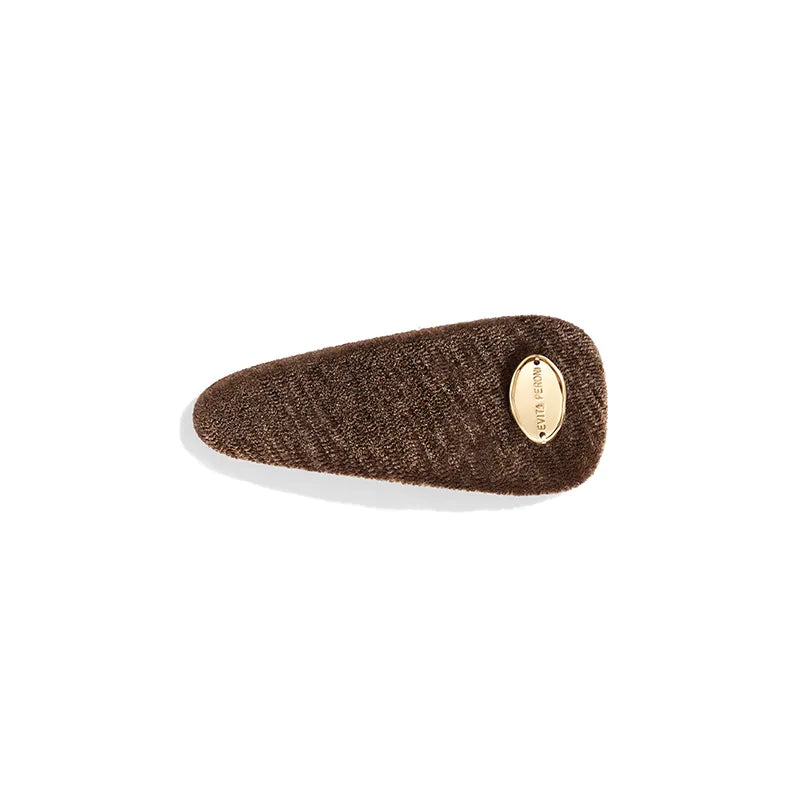 Cassia Velvet Snap Clip - EVITA PERONI OFFICIAL