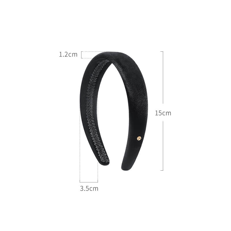 Tessa Padded Headband (1.2cm / 1.9cm) - EVITA PERONI OFFICIAL