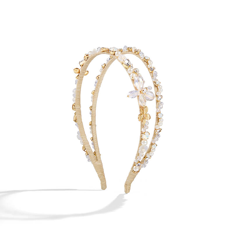 Flora Double Headband - EVITA PERONI OFFICIAL