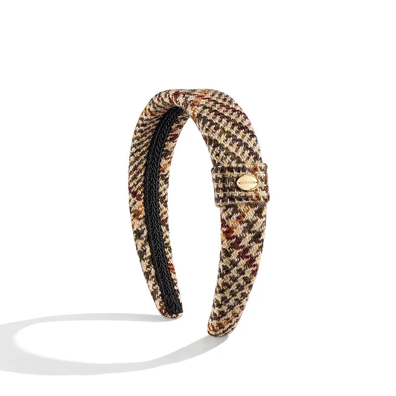 Colin Cashmere Wide Headband - EVITA PERONI OFFICIAL