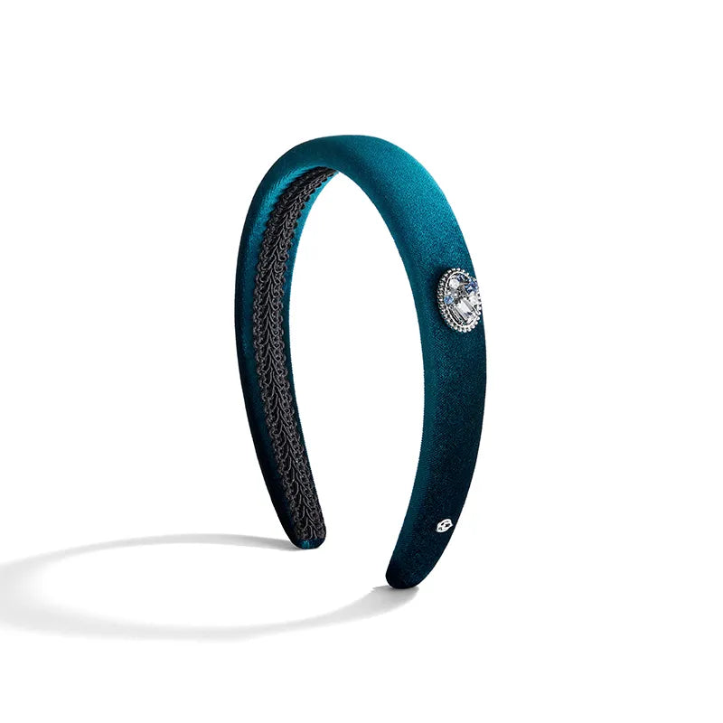 Joanne Velvet Padded Headband - EVITA PERONI OFFICIAL