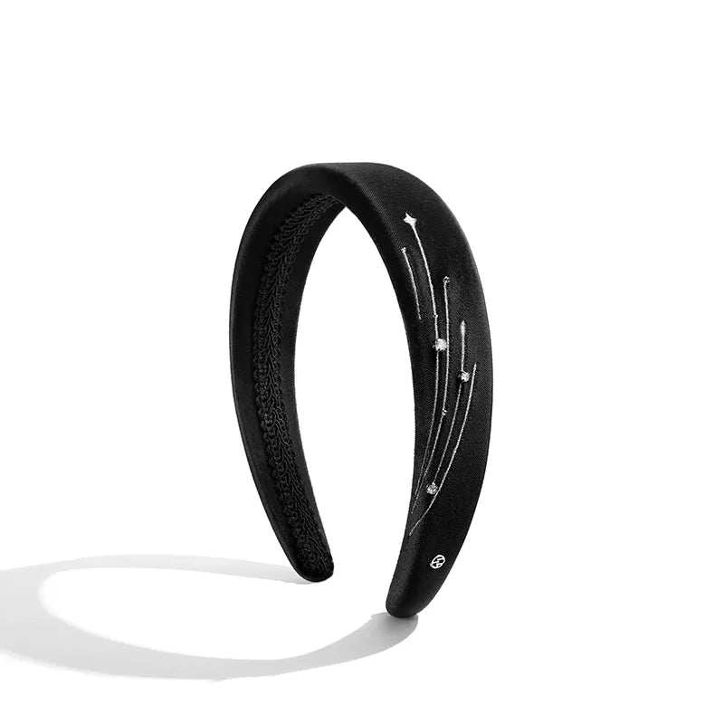 Claire Velvet Wide Headband - EVITA PERONI OFFICIAL