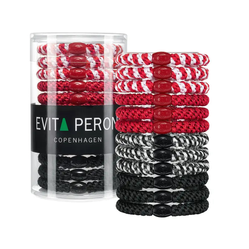 Roxanne Thick Hair Tie Pony Elastic Ponytail Holder (12 pcs) - EVITA PERONI OFFICIAL