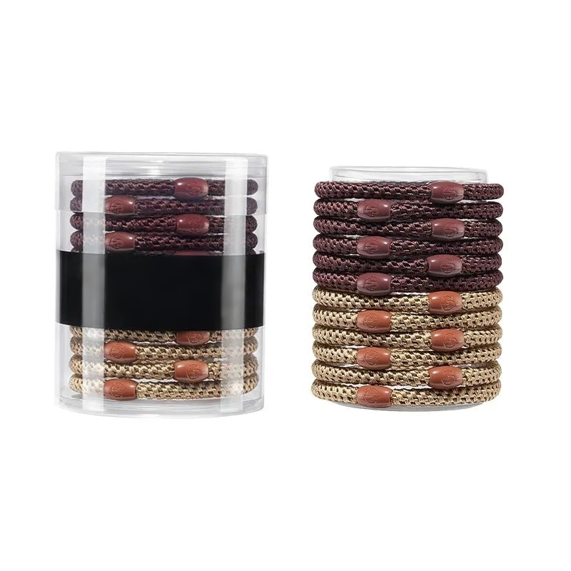 Roxanne Thin Hair Tie Ponytail Holder Pony Elastic(12 pcs) - EVITA PERONI OFFICIAL