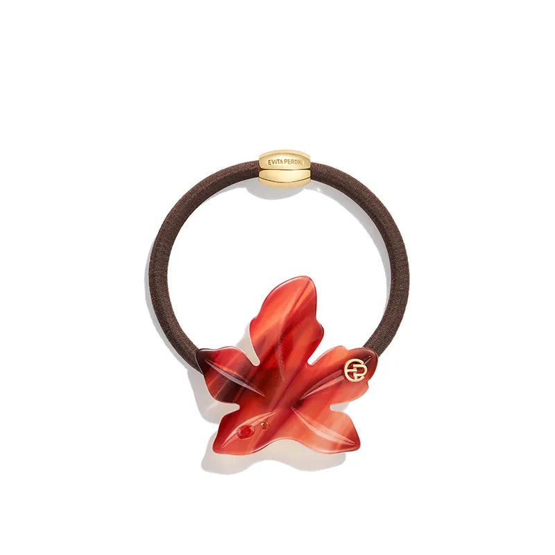 Adelaide Red Maple Hair Ties - EVITA PERONI OFFICIAL