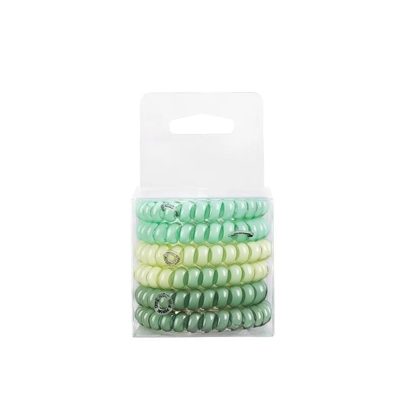 Zephyrine Jelly Pony Elastic Ponytail Holder (6 pcs) - EVITA PERONI OFFICIAL