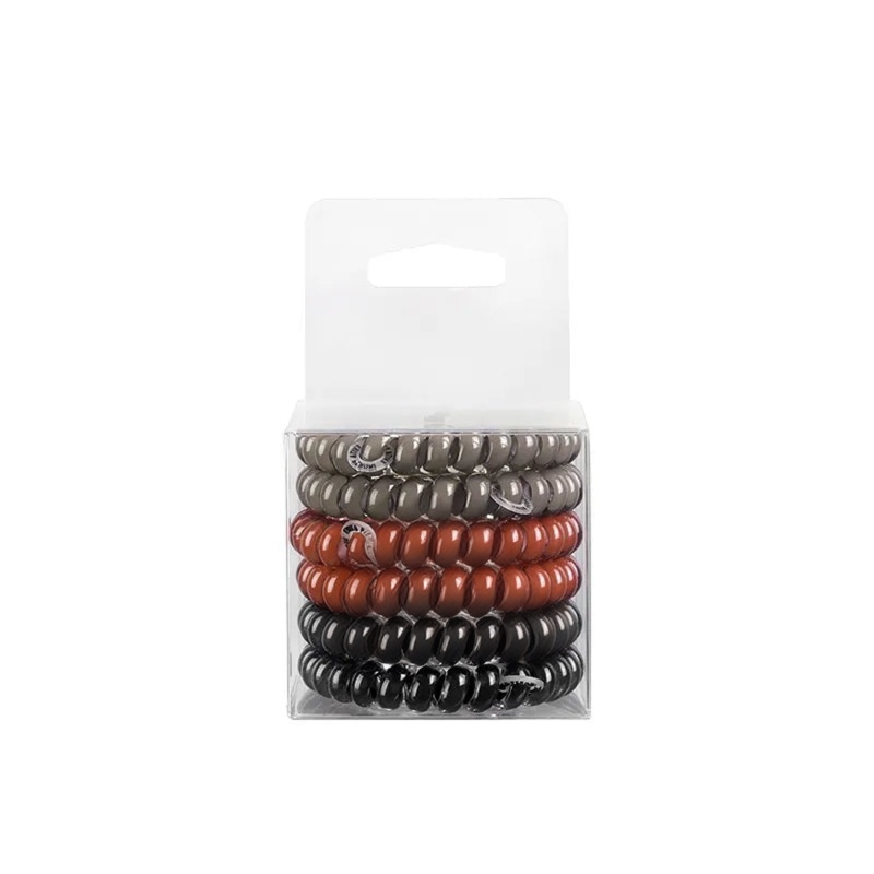 Zephyrine Jelly Pony Elastic Ponytail Holder (6 pcs) - EVITA PERONI OFFICIAL