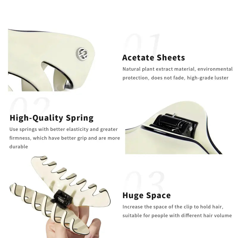 Caslida Large Hair Claw - EVITA PERONI OFFICIAL