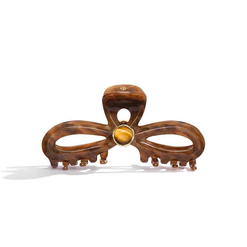 Isla Amber Glow XL Hair Claw - EVITA PERONI OFFICIAL