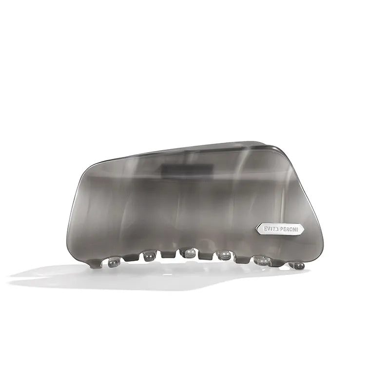 Grey Style Freya Geometric XL Hair Claw - EVITA PERONI OFFICIAL