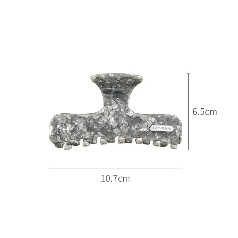 Grey Style Freya XL Hair Claw - EVITA PERONI OFFICIAL