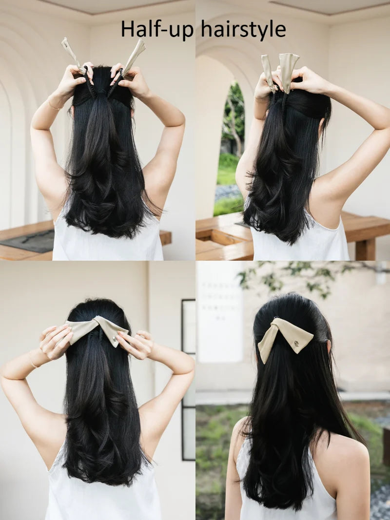 Clara Bendable Bow Shape Banana Clip - EVITA PERONI OFFICIAL