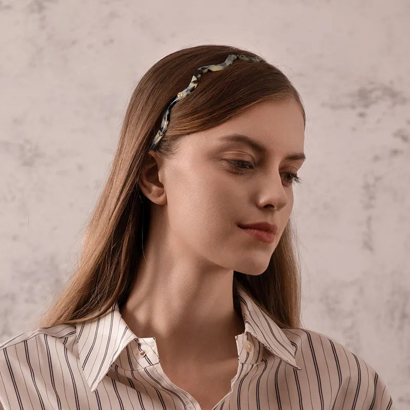 Yara Wavy Headband - EVITA PERONI OFFICIAL