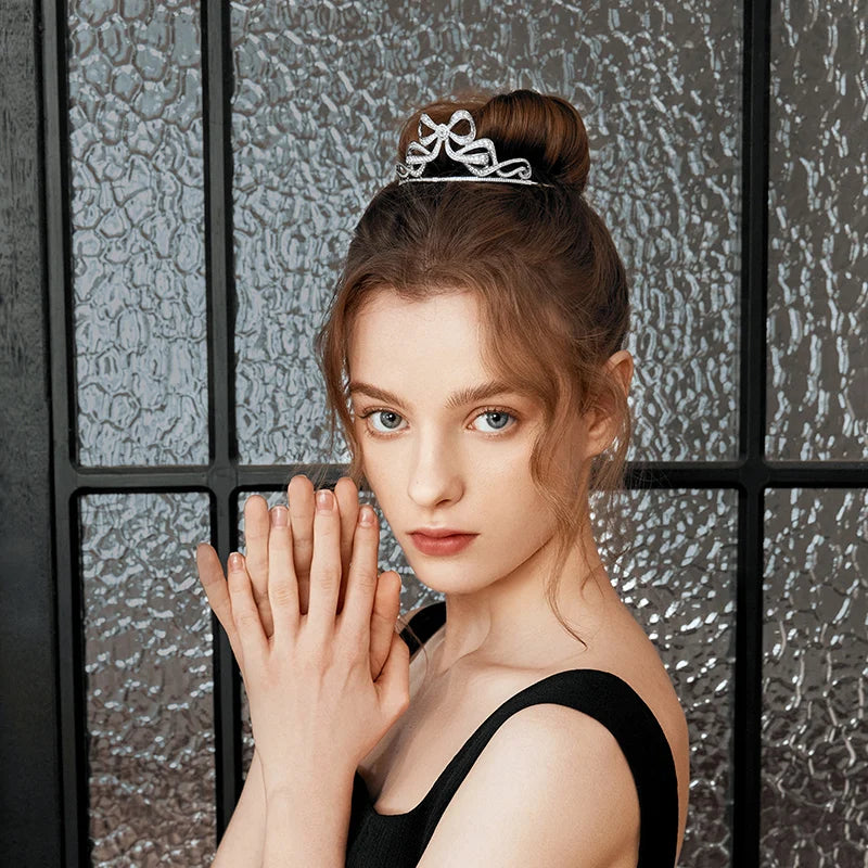 Grace Mini Tiara with Comb - EVITA PERONI OFFICIAL