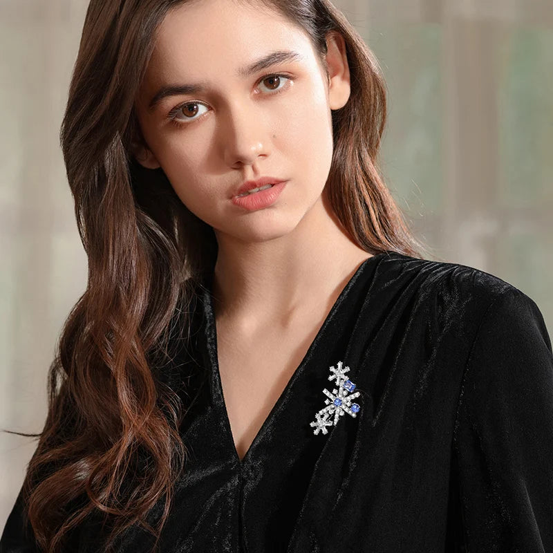 Crystal Brooch - EVITA PERONI OFFICIAL