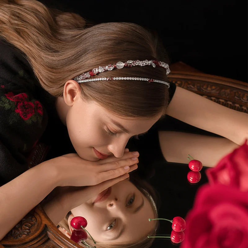 Rose Headband - EVITA PERONI OFFICIAL