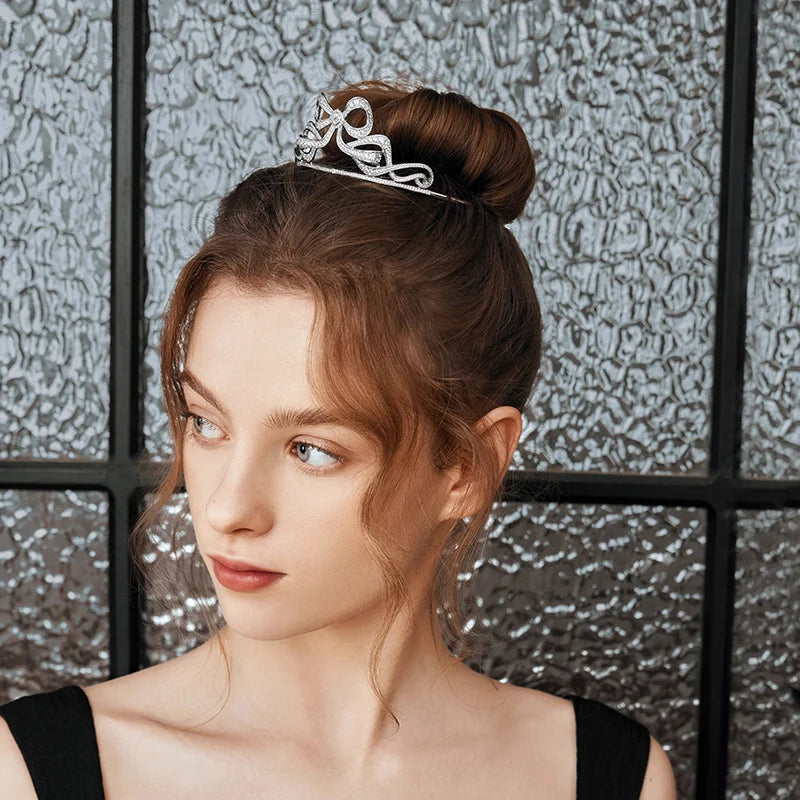Grace Mini Tiara with Comb - EVITA PERONI OFFICIAL