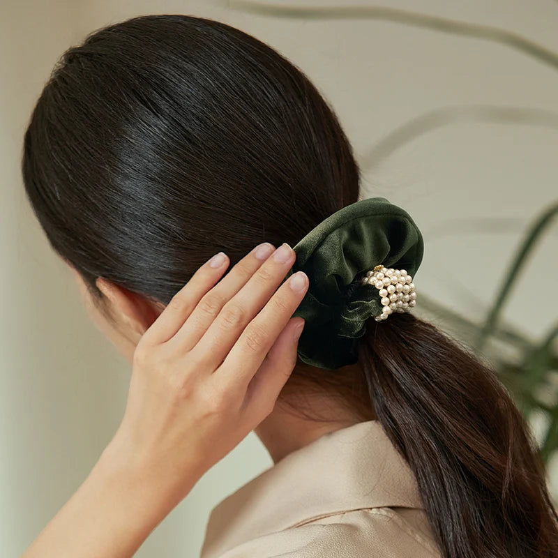 Jewel Large Scrunchies - EVITA PERONI OFFICIAL