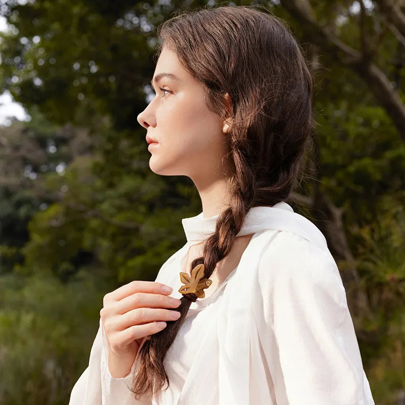 Adelaide Red Maple Hair Ties - EVITA PERONI OFFICIAL