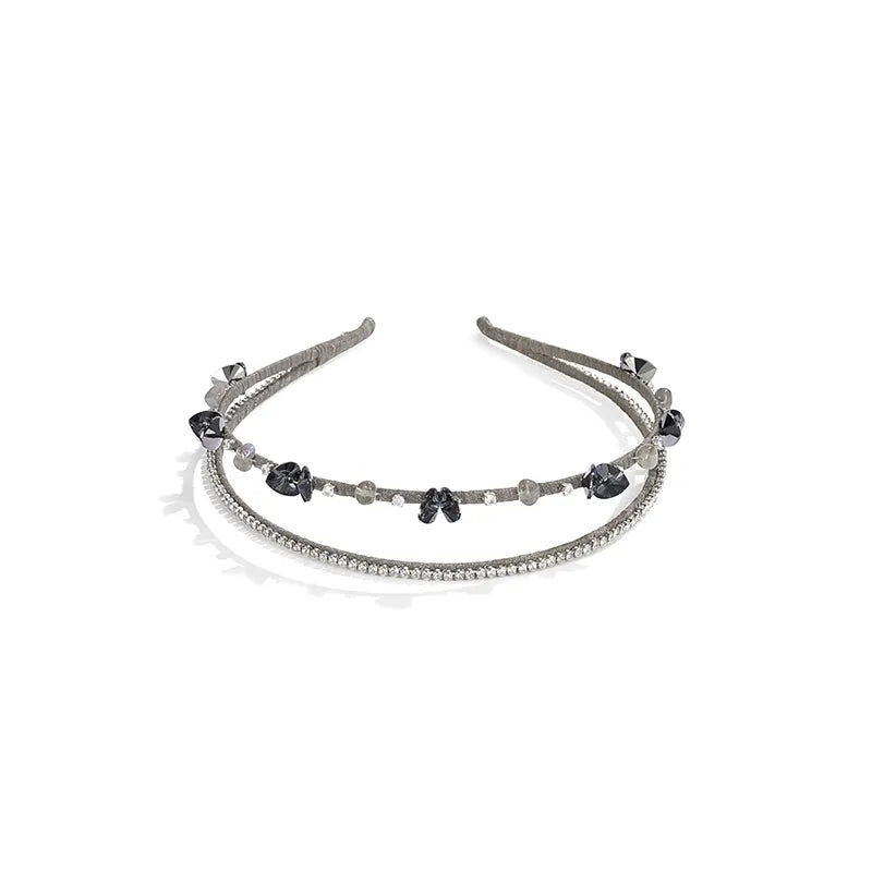 Seraphina Moonstone Double Headband - EVITA PERONI OFFICIAL
