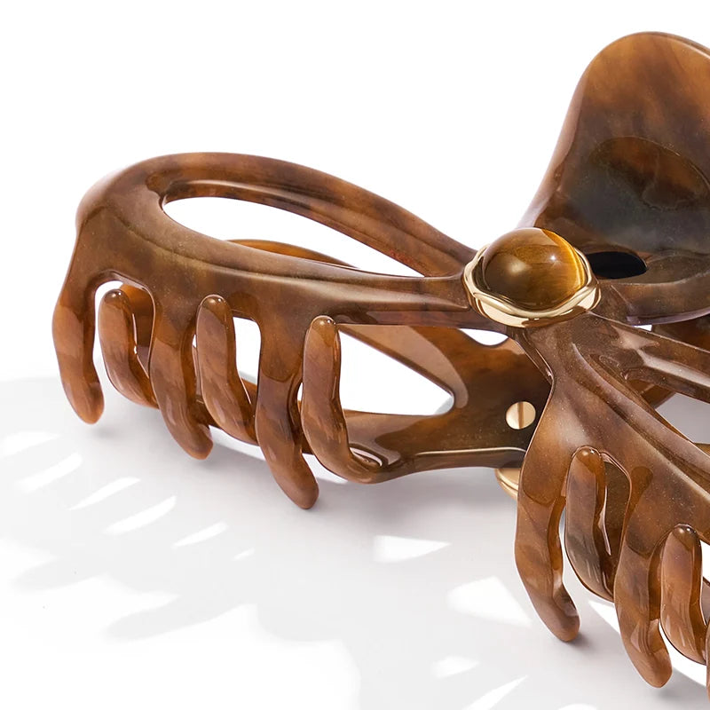 Isla Amber Glow XL Hair Claw - EVITA PERONI OFFICIAL