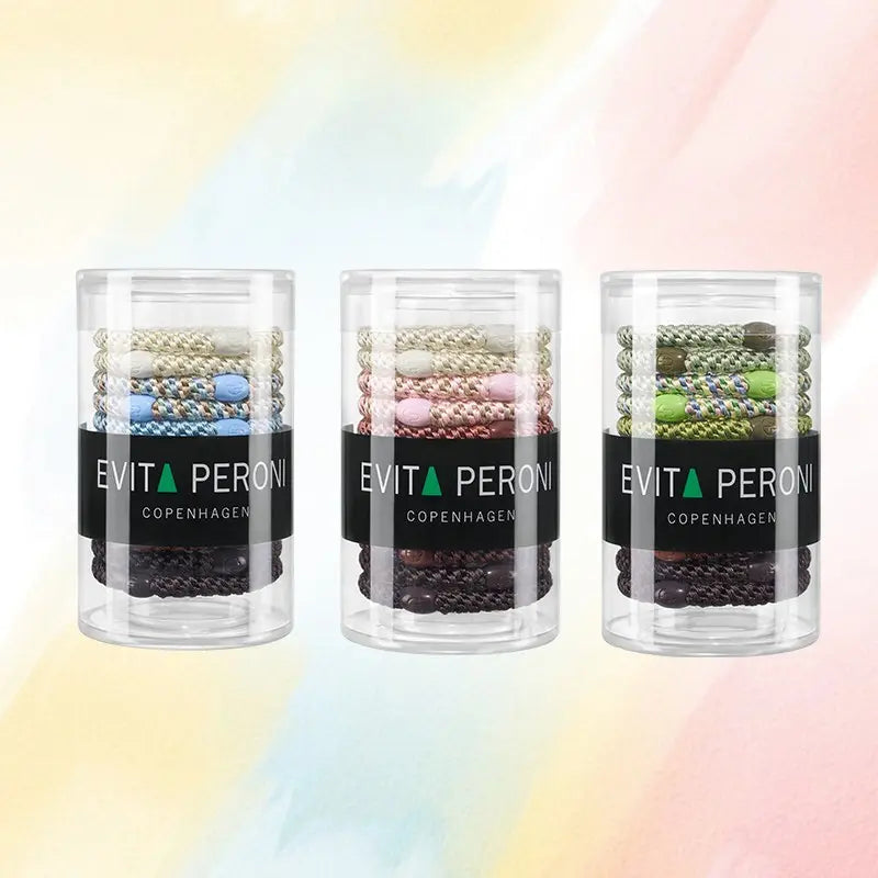 Roxanne Thick Hair Tie Pony Elastic Ponytail Holder (12 pcs) - EVITA PERONI OFFICIAL